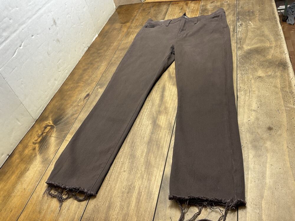 Frank & Eileen Cork Everyday Chocolate Brown Ankle Jeans Women's Size 29 Stretch
